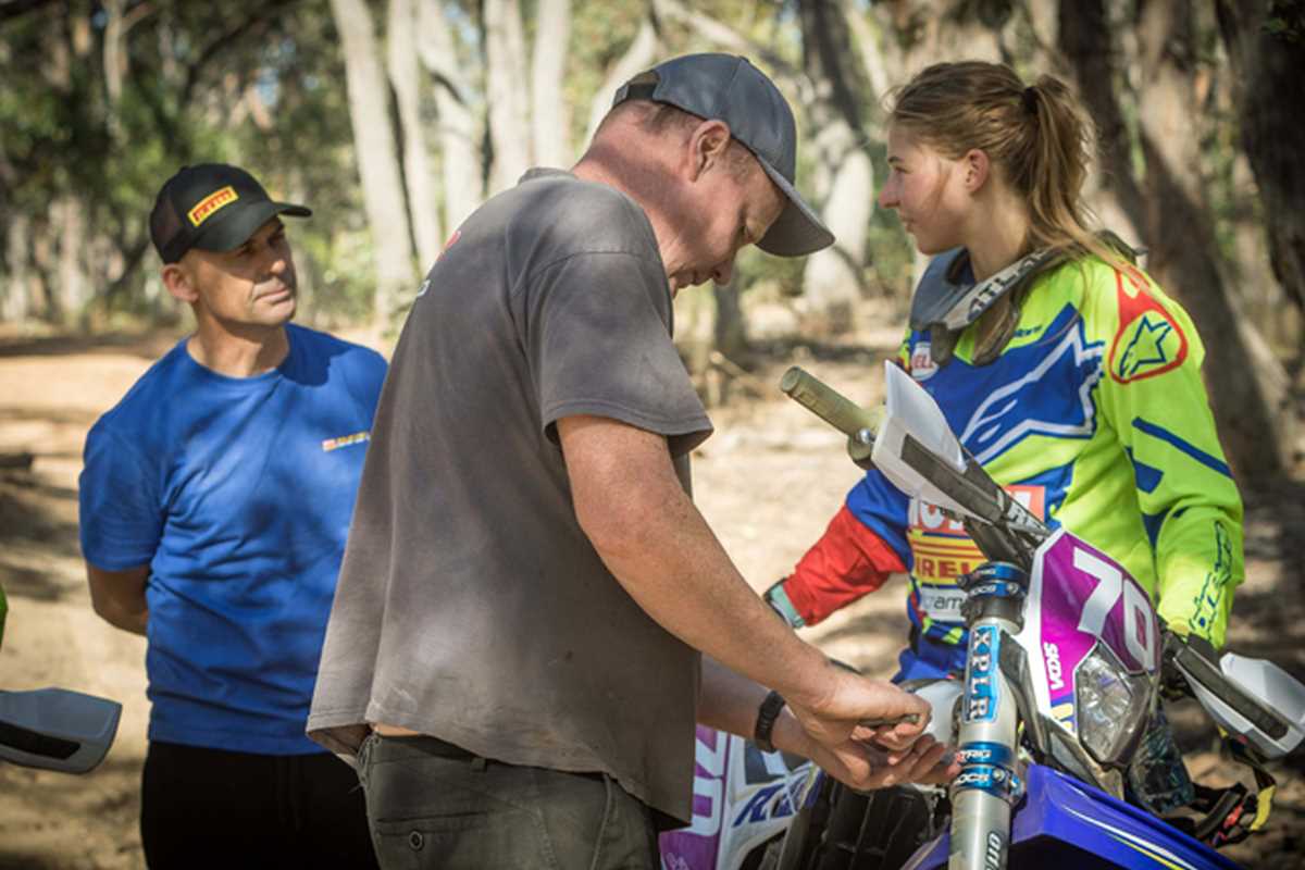 Kane O Rourke SHERCO RACE READY WITH CHAD’S OFF-ROAD SETUPS